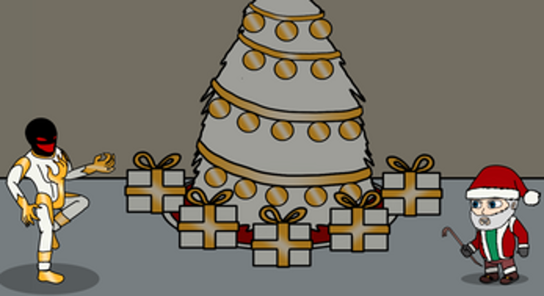 Santa Is Going To Town Image