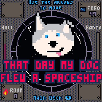 That day my dog flew a spaceship Game Cover