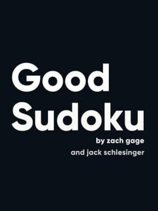 Good Sudoku Game Cover