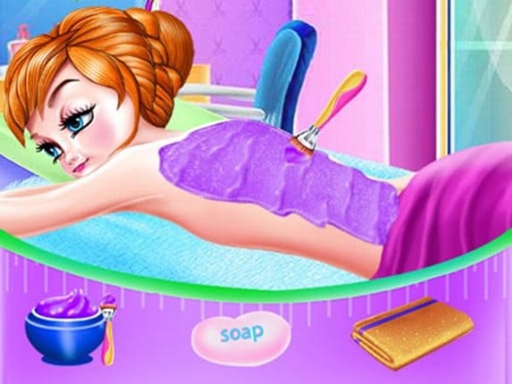 Ice Princess Body Spa Salon Game Cover