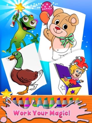 Kids Coloring and Paint Book screenshot