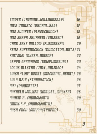 Legacies of Masters - A Ninjago OC Zine Image