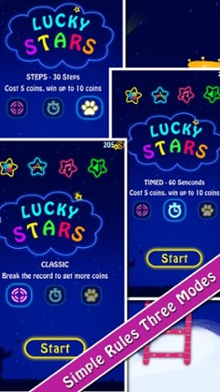 Lucky Stars 2 - A Free Addictive Star Crush Game To Pop All Stars In The Sky Image