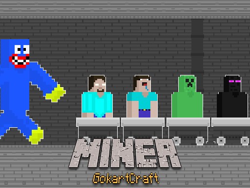 Games like Miner GokartCraft - 4 Player