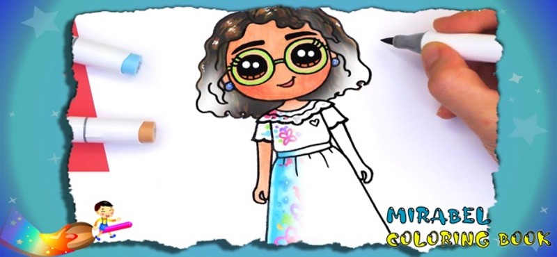 Mirabel Coloring Book Image
