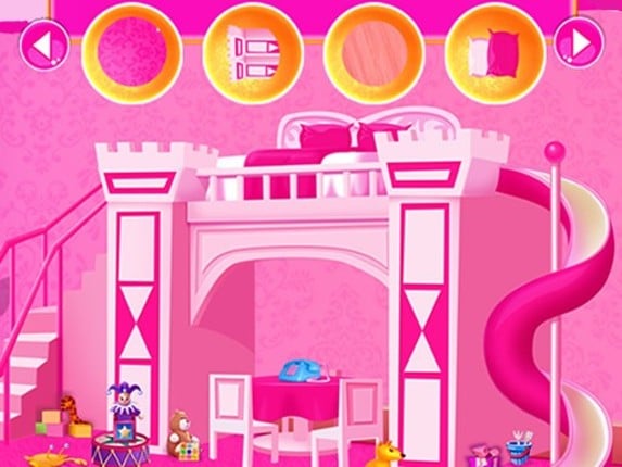 Princess Castle Room Cleaning Game Cover