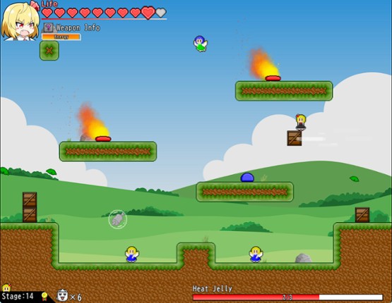 Rumia Throws! screenshot