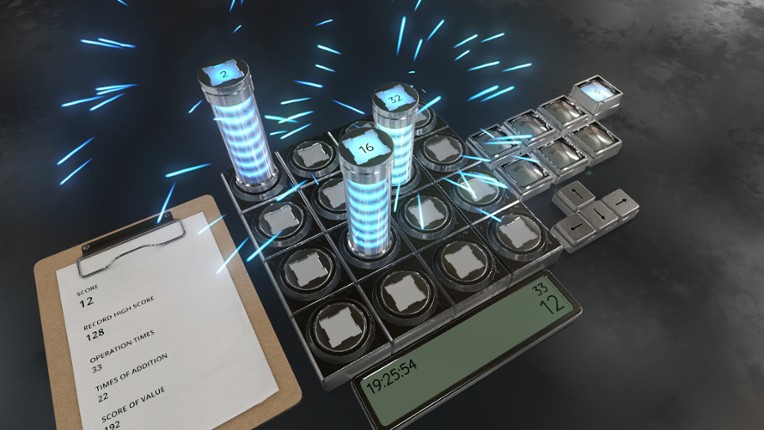 Stainless Steel 2048 screenshot