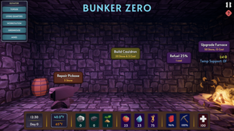 Bunker Zero screenshot