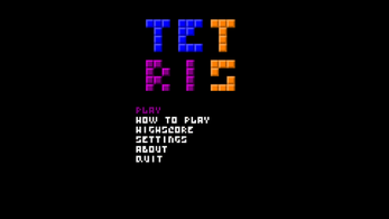 Console Tetris Image