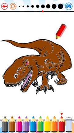 Dino Coloring Book - Dinosaur Drawing and Painting Image