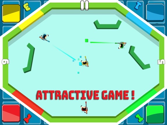 Funny Guns - 2, 3, 4 Player Shooting Games Free screenshot