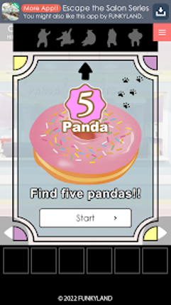Escape the Panda Donuts screenshot