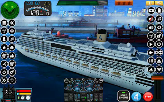 Indian Cruise Ship Game Sim screenshot