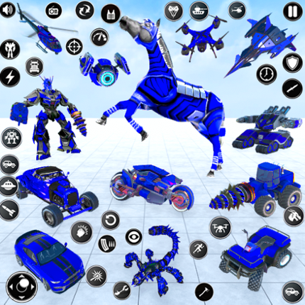 Horse Robot Car Game 3D Image