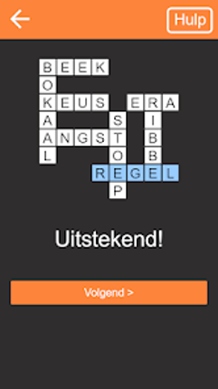 Kruiswoordpuzzel Nederlands screenshot