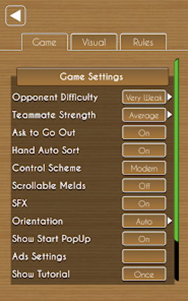 Canasta Multiplayer Card Game screenshot