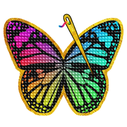 Cross Stitch Pattern, Pixelart Image