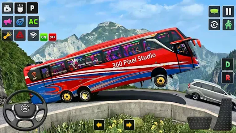 City Bus Driving 3D Euro Bus screenshot