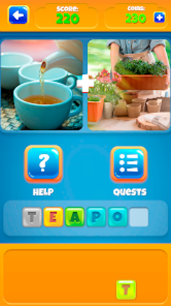 2 Pics 1Word. Offline Games screenshot