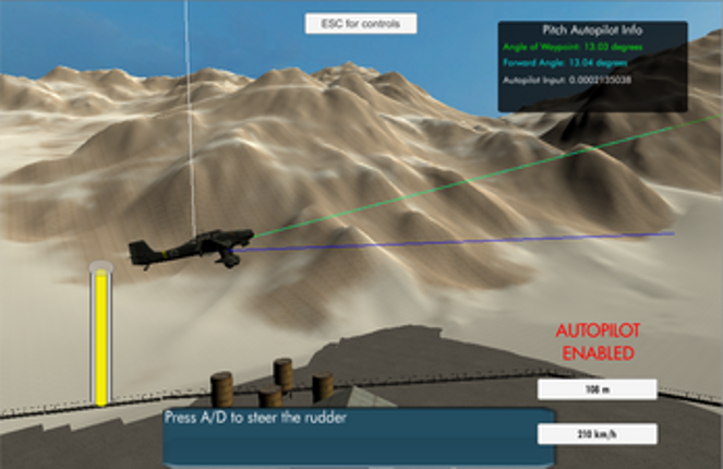 Flight Simulator (With Autopilot) screenshot
