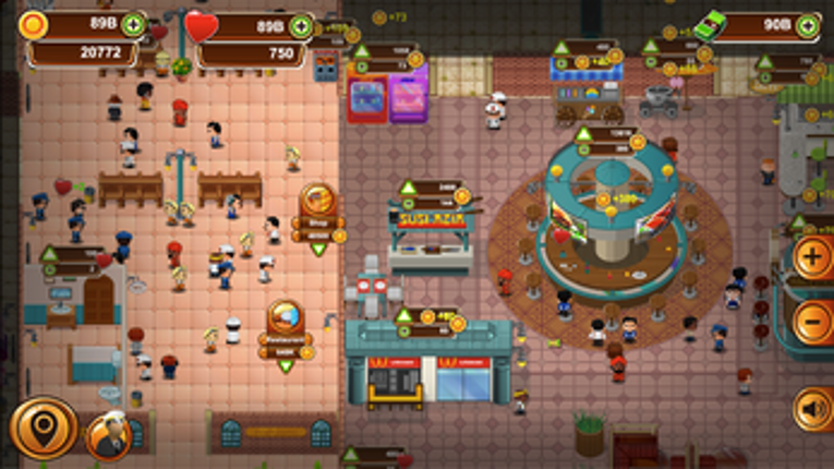 Idle Train Station Tycoon screenshot