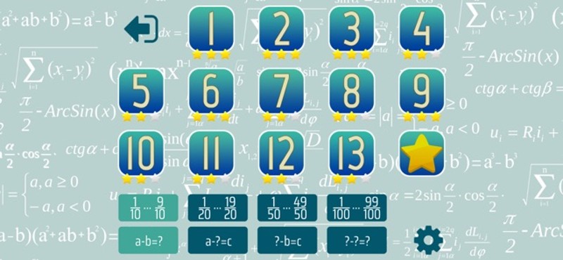 Math Shot Subtract Fractions screenshot