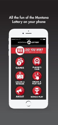 Montana Lottery screenshot