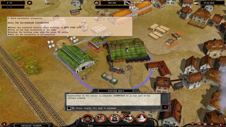 Railroad Pioneer screenshot