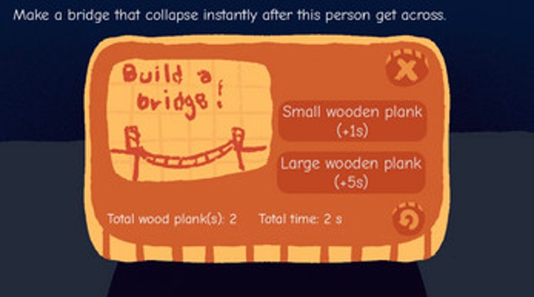 Reverse bridge game Image