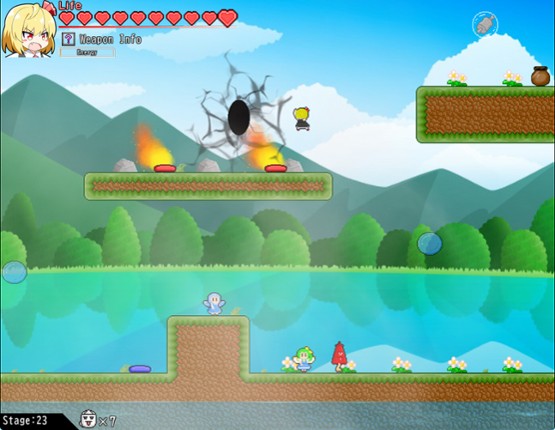 Rumia Throws! screenshot