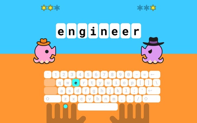 Typing Land screenshot