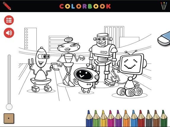 Coloring Me: Friendly Alien Image