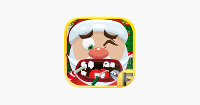 Crazy Santa Christmas Dentist Image