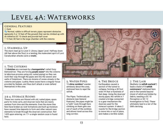 DD-01 The Darkness Beneath Dalentown for 5th Edition screenshot