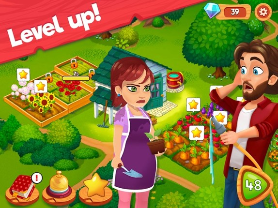 Delicious B&B: Decor & Match 3 screenshot