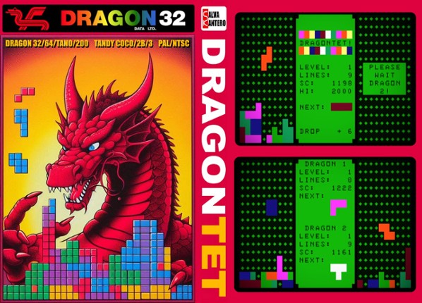 DRAGONTET for DRAGON32 (2025) Image