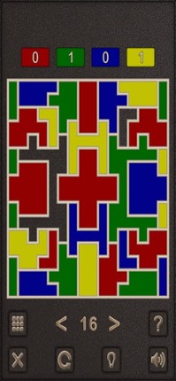 Four Color Shape Puzzle screenshot