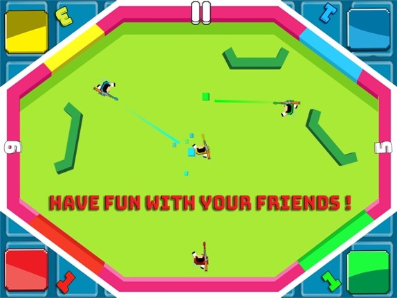 Funny Guns - 2, 3, 4 Player Shooting Games Free screenshot