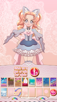 Glitter Cure Anime Dress Up screenshot