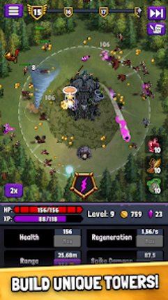 Evil Tower - Idle Defense TD screenshot