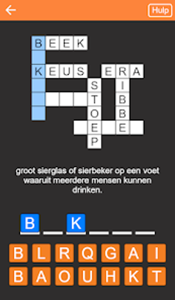 Kruiswoordpuzzel Nederlands screenshot