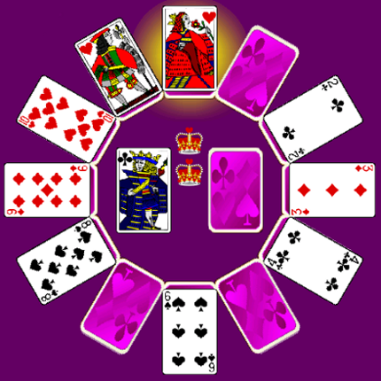 Clock Patience Solitaire Image