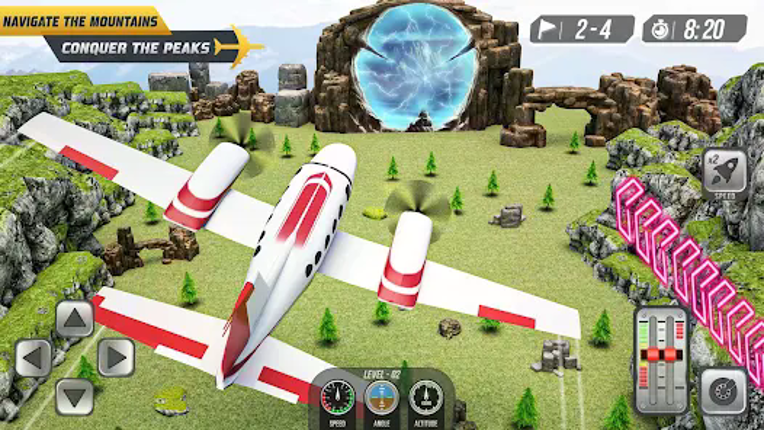 Airplane Simulator Plane Games screenshot