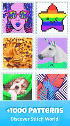 Cross Stitch Pattern, Pixelart Image