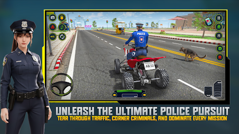 Police Cop Game Car Chase 3D Image