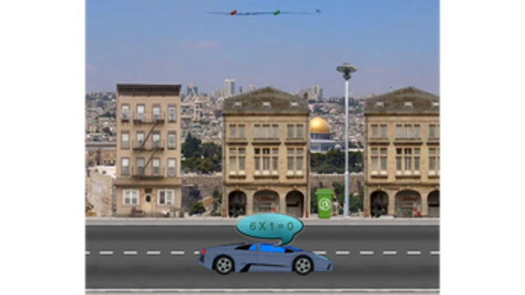 cars and math/لعبة سيارات و رياضيات screenshot