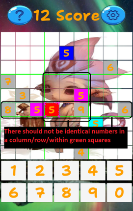 sudoku screenshot