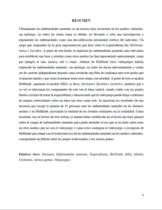 Hellblade and Mental Illness Image