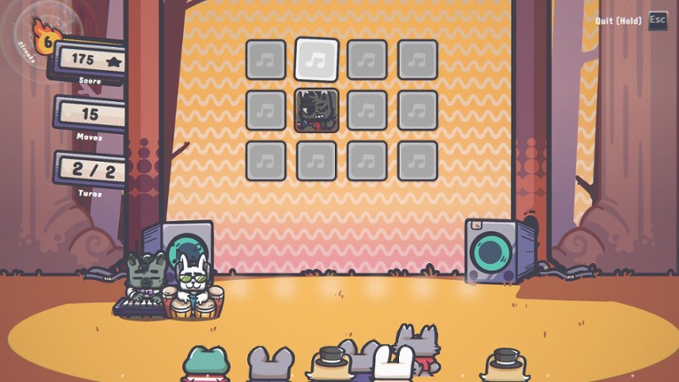 Musical Memory: Cats Matching Band Image